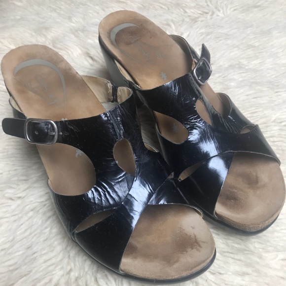 dansko leather sandals